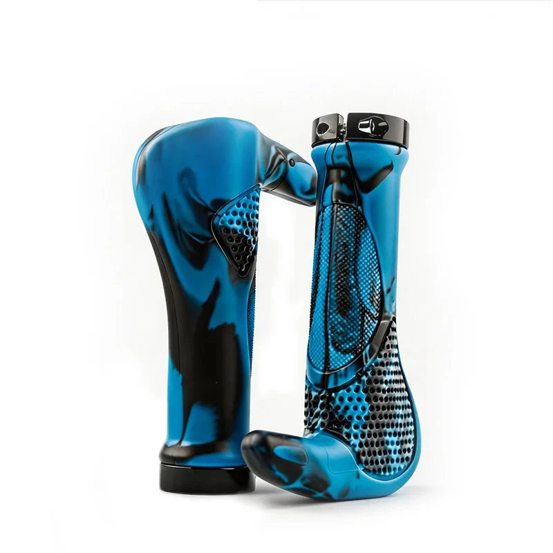 Ergonomic MTB Handlebar Grips – Anti-Slip, Shock-Dampening | 2 Styles