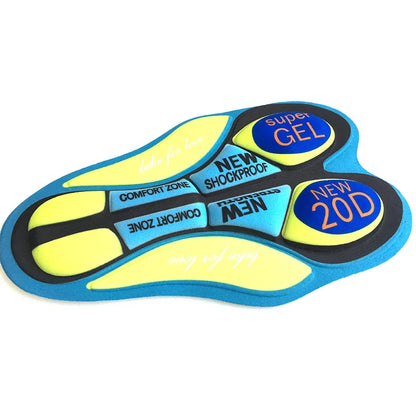 Hommes cyclisme Gel Pad 9D antichoc