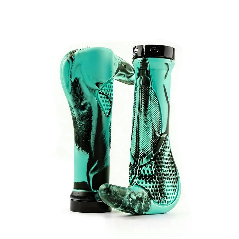 Ergonomic MTB Handlebar Grips – Anti-Slip, Shock-Dampening | 2 Styles