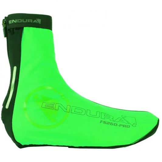 Gut sichtbare Neon-Fahrradschuhüberzüge