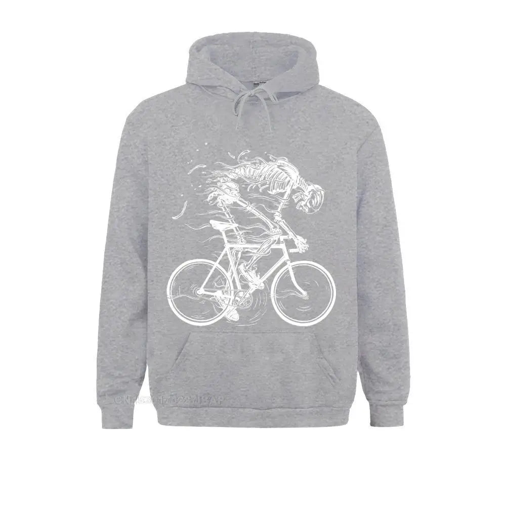 Bike Ride Hell Skeleton Hoodie 