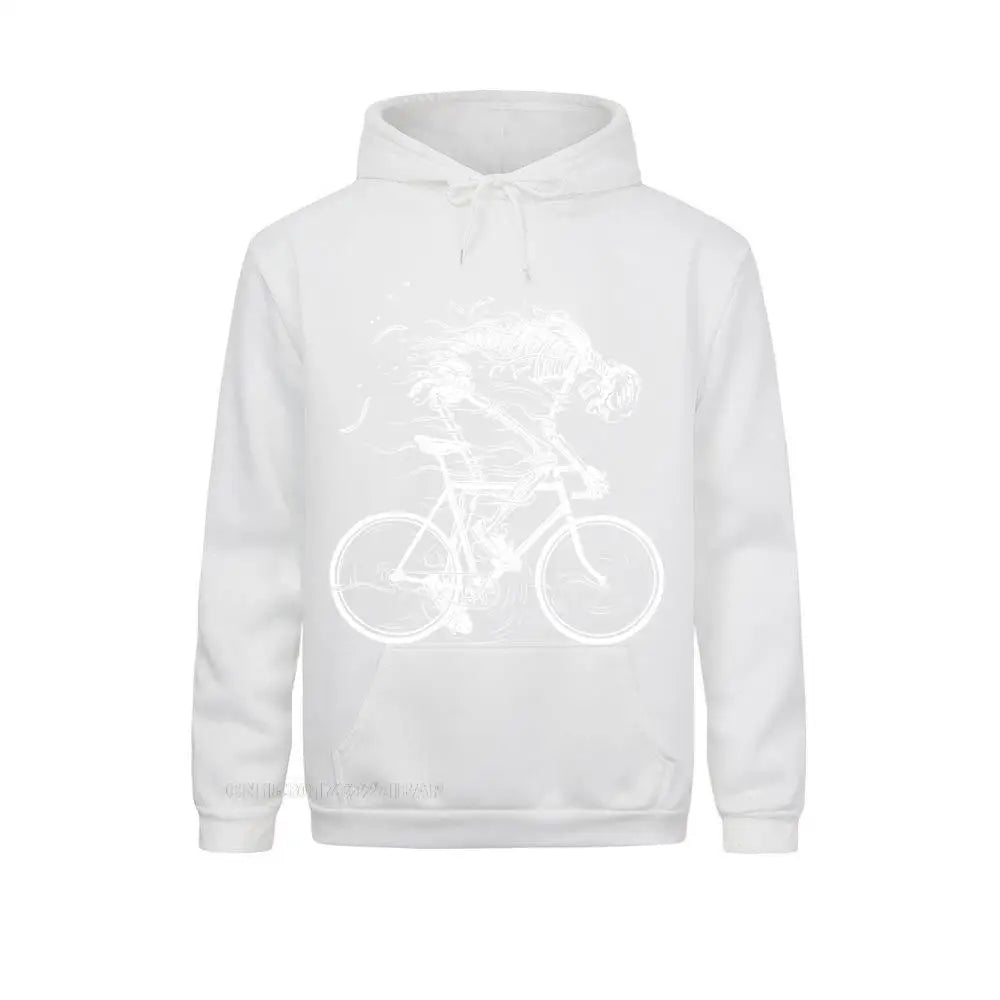 Bike Ride Hell Skeleton Hoodie 