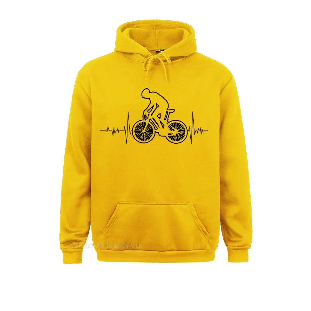 MTB Heartbeat Cycling Hoodie 