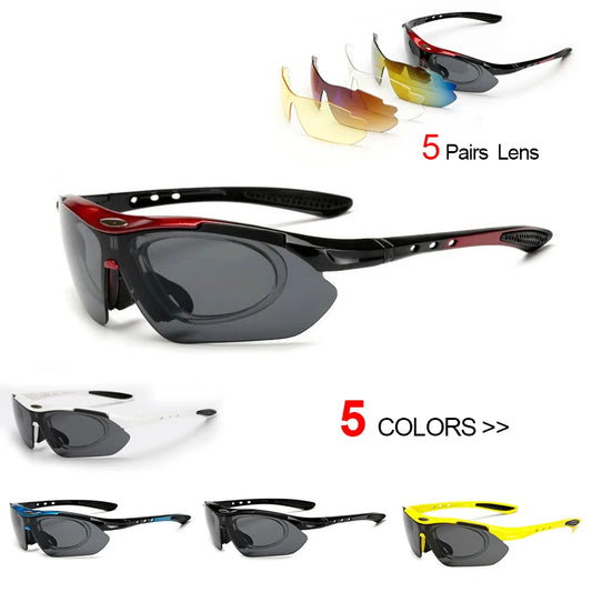 Multi-Lens Cycling Sunglasses