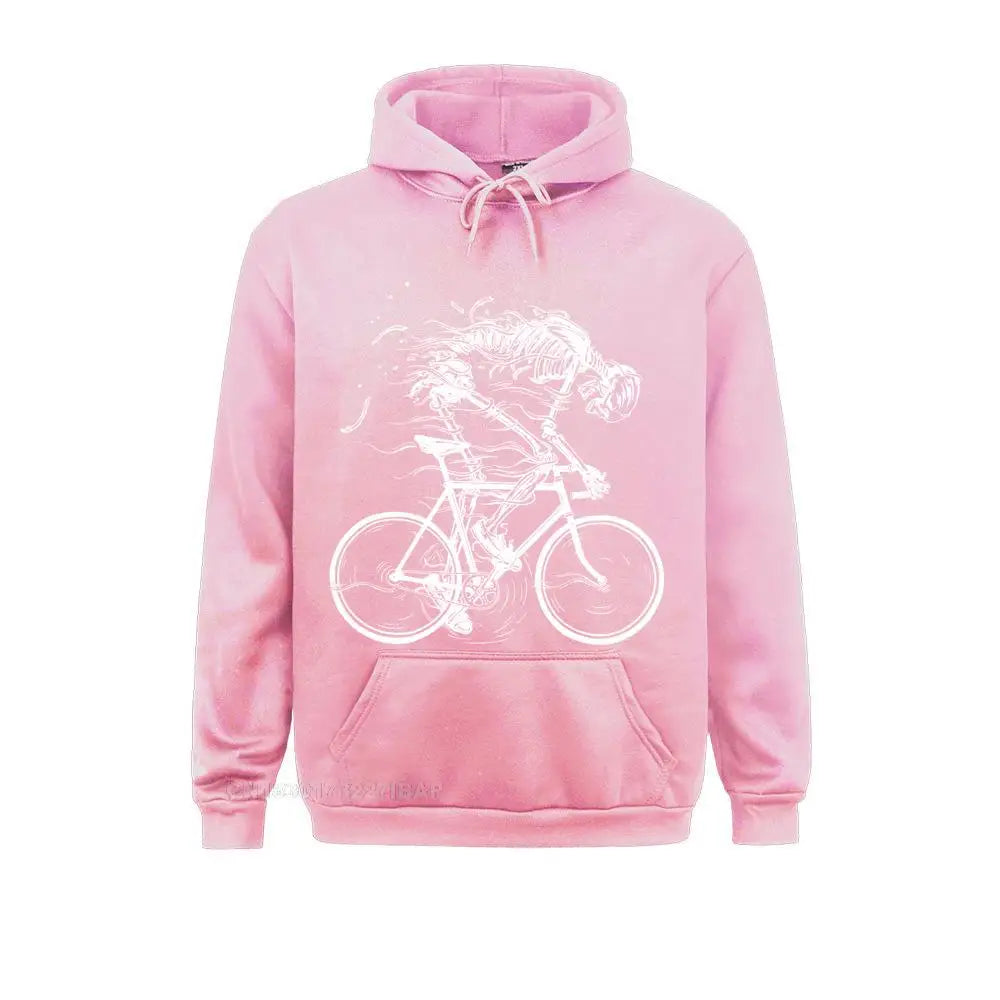 Bike Ride Hell Skeleton Hoodie 