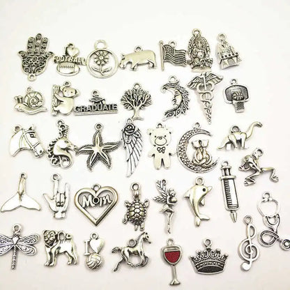 Triathlon Bicycle Charm Pendants Jewelry