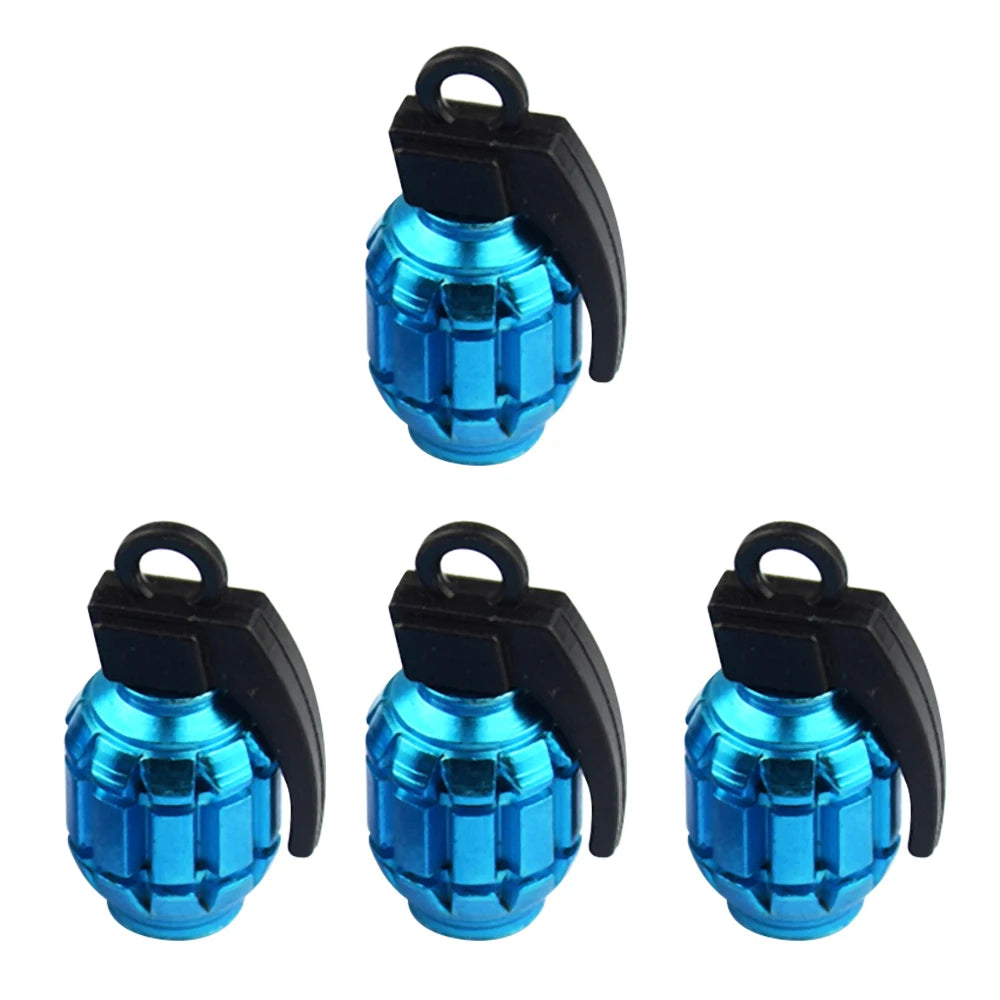 Grenade Tire Valve Caps