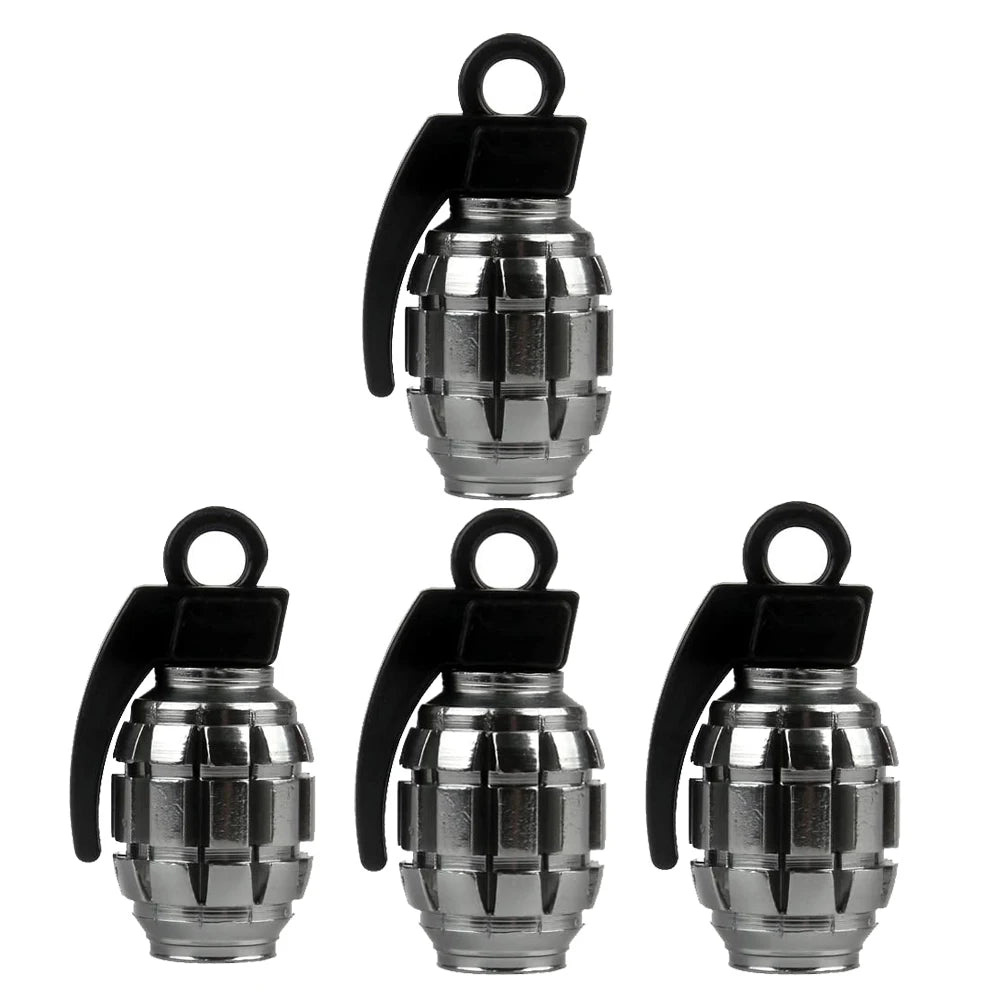 Grenade Tire Valve Caps