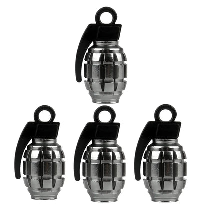 Grenade Tire Valve Caps
