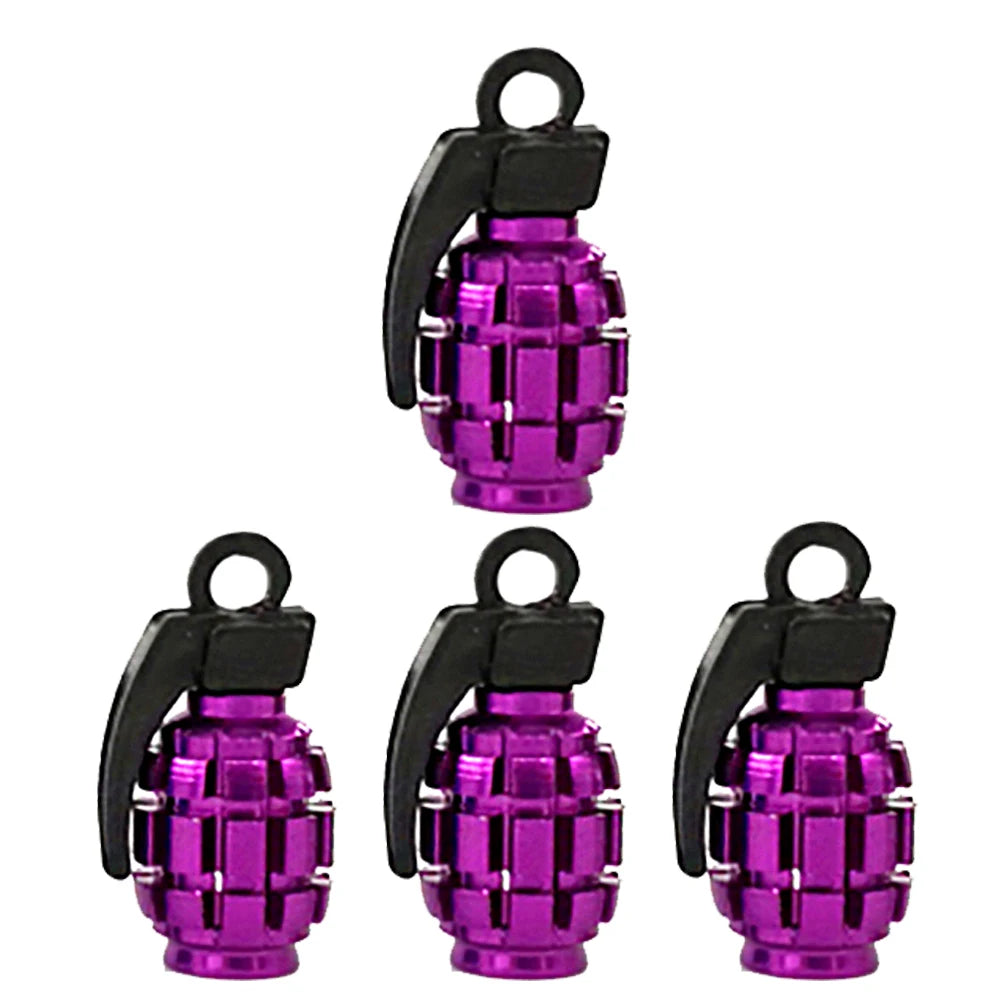 Grenade Tire Valve Caps