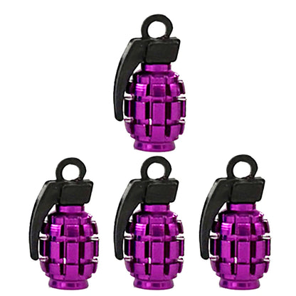 Grenade Tire Valve Caps