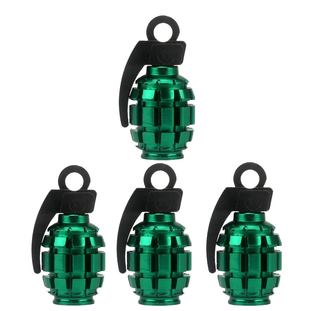 Grenade Tire Valve Caps