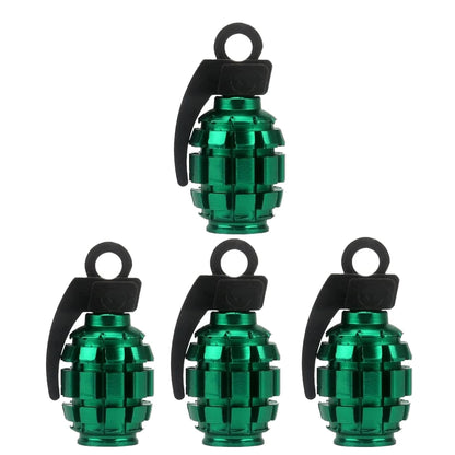 Grenade Tire Valve Caps