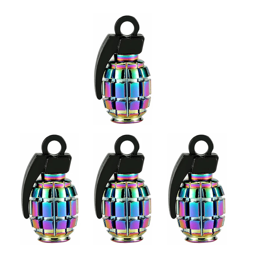 Grenade Tire Valve Caps