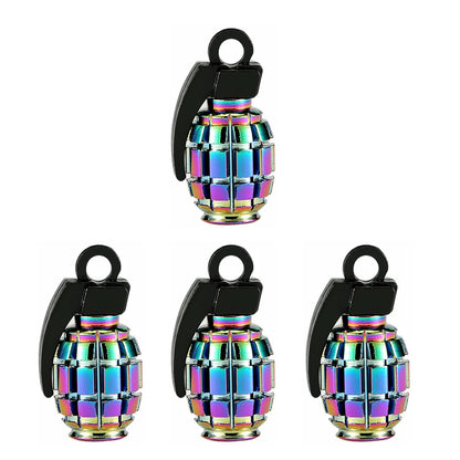 Grenade Tire Valve Caps