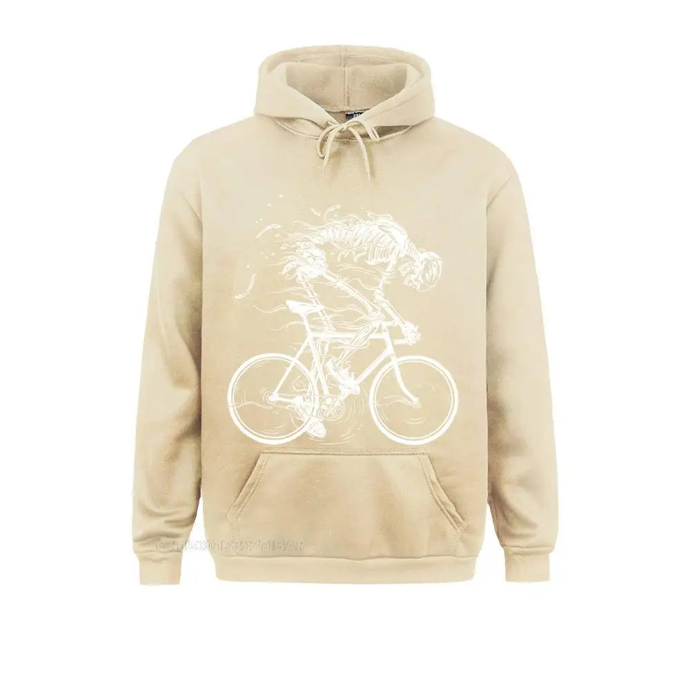 Bike Ride Hell Skeleton Hoodie 