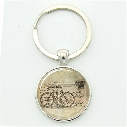Klassischer Fahrradschlüsselkette