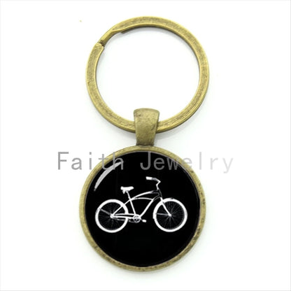Klassischer Fahrradschlüsselkette