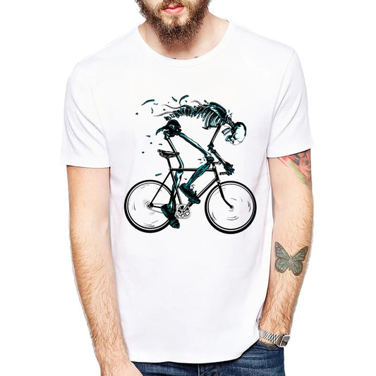 Radfahrer-T-Shirt 