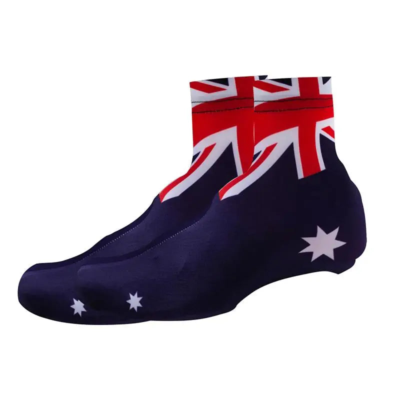 Cycling Shoe Cover Flags