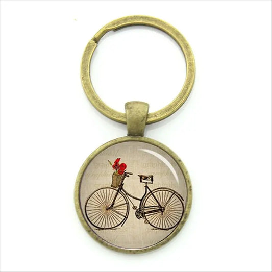 Klassischer Fahrradschlüsselkette
