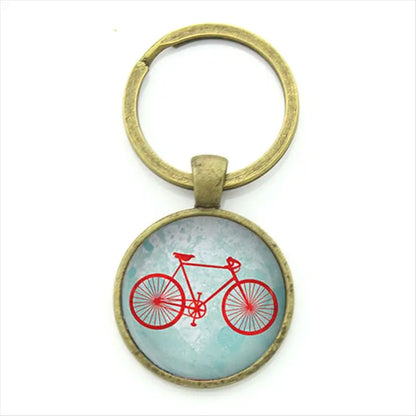 Klassischer Fahrradschlüsselkette