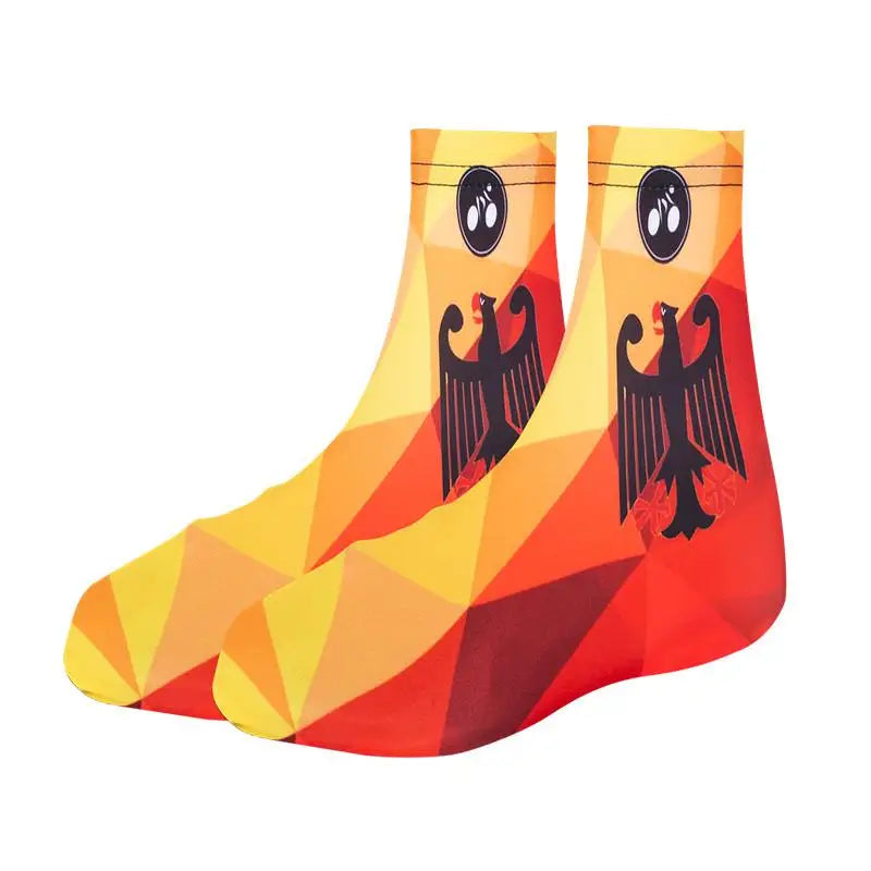 Cycling Shoe Cover Flags