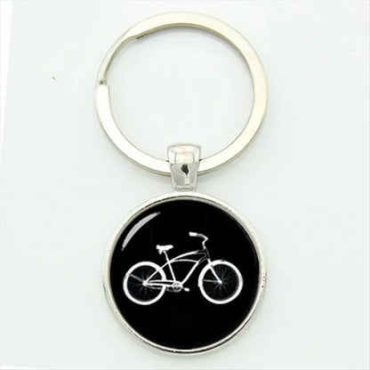 Klassischer Fahrradschlüsselkette