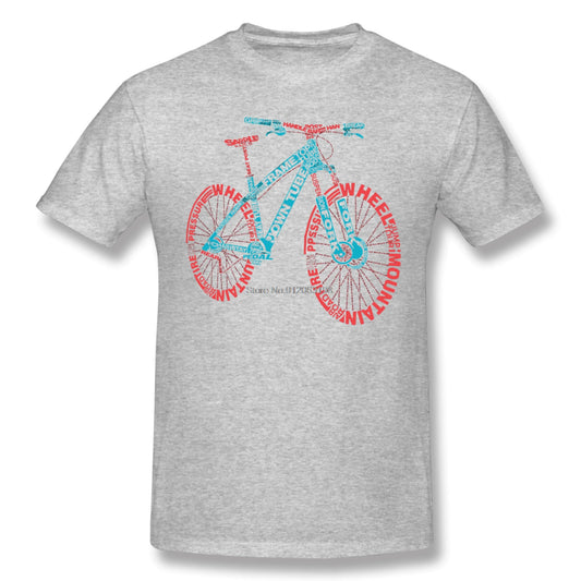 Cycling Typographic T-Shirt
