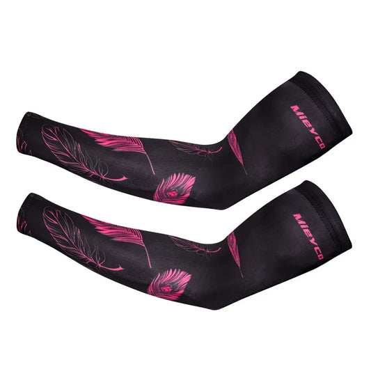 UV Protection Cycling Arm Sleeves – Breathable Ice Silk, Unisex
