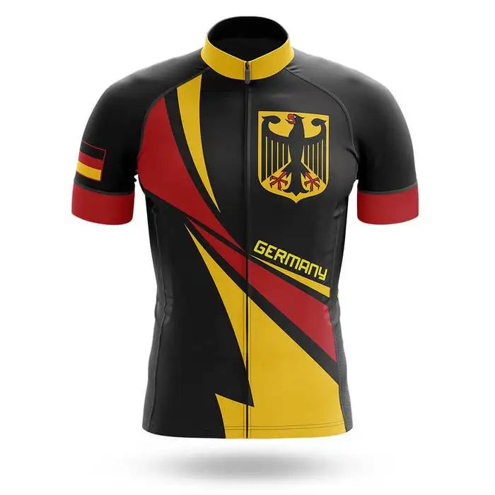 Conjunto de camisa de ciclismo da Alemanha 