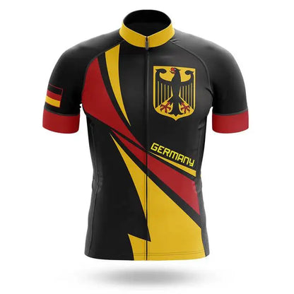 Conjunto de camisa de ciclismo da Alemanha 