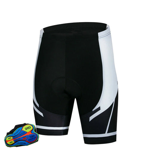 Men’s Team Cycling Bib Shorts – Lycra Quick-Dry
