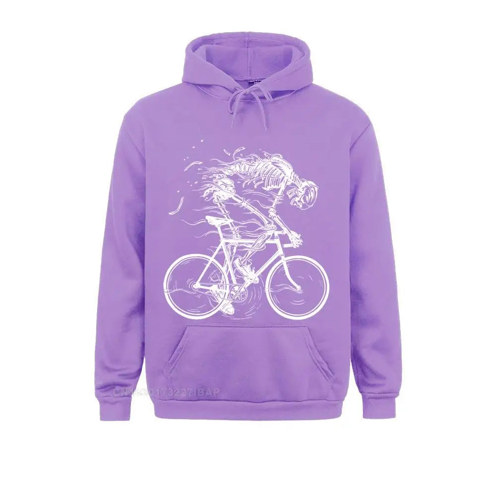 Bike Ride Hell Skeleton Hoodie 
