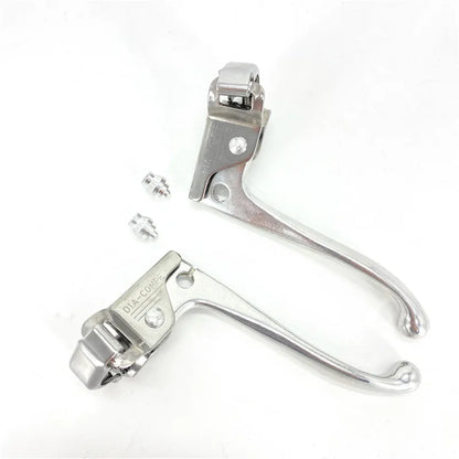Retro Aluminum Brake Levers – 22.2mm V-Brake for City & MTB Bikes