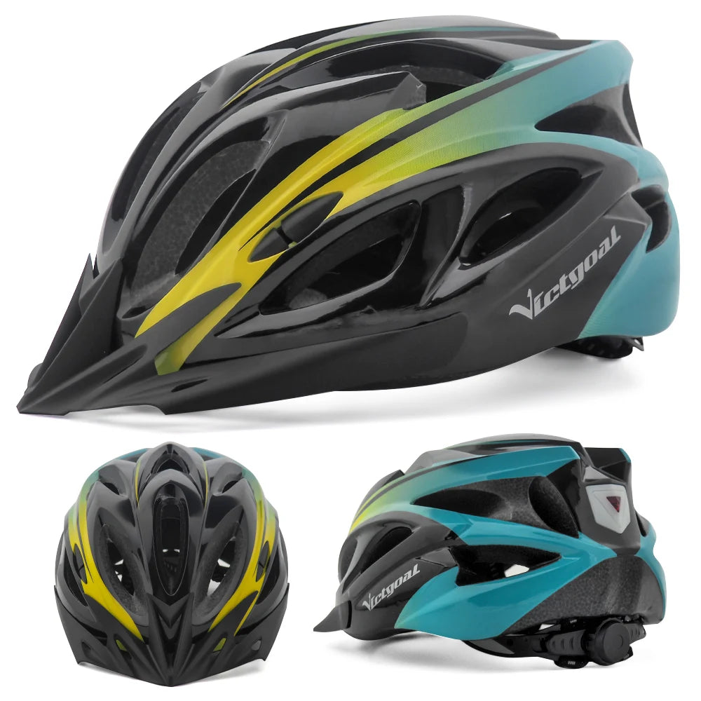 High-Visibility Cycling Helmet Collection