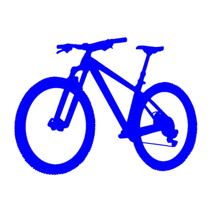 Mountain Bike Die-Cut Vinyl Decal Sticker – Waterproof, 20×15cm, 6 Colors