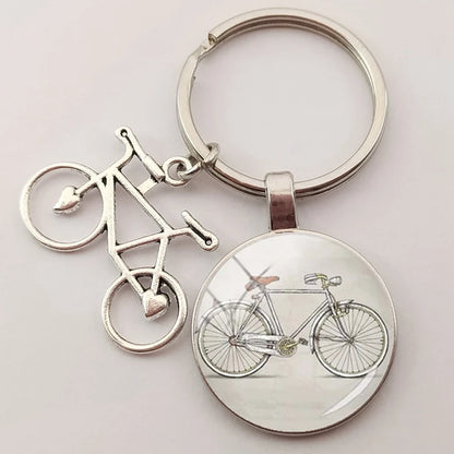 Fahrrad -Charmeschlüsselbund