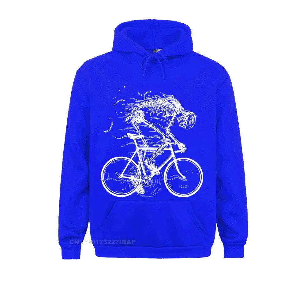 Bike Ride Hell Skeleton Hoodie 