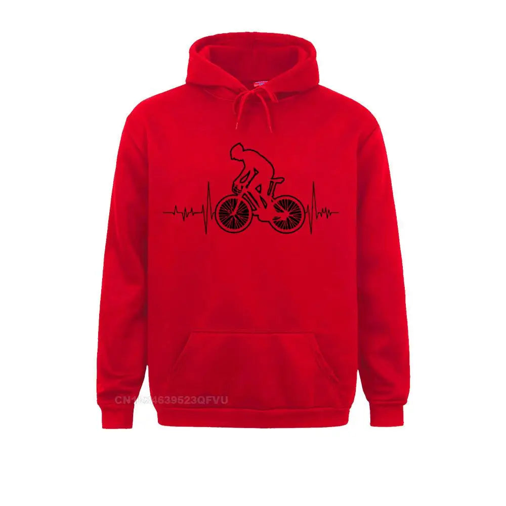 MTB Heartbeat Cycling Hoodie 