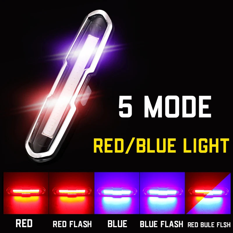USB Rechargeable Bike Rear Light