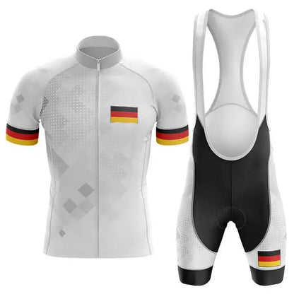 Conjunto de camisa de ciclismo da Alemanha 
