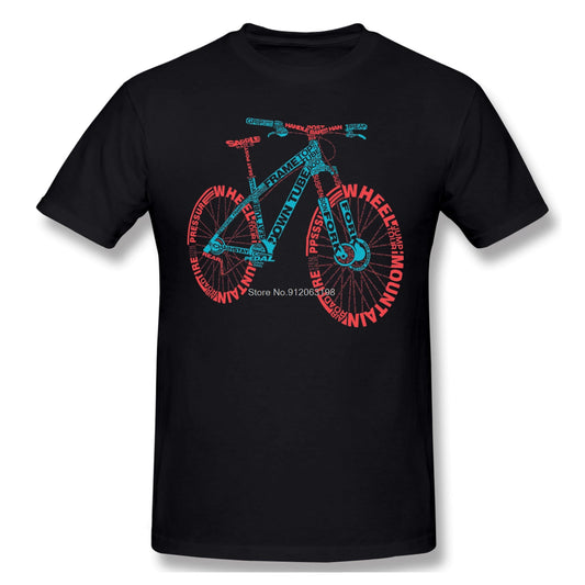Cycling Typographic T-Shirt