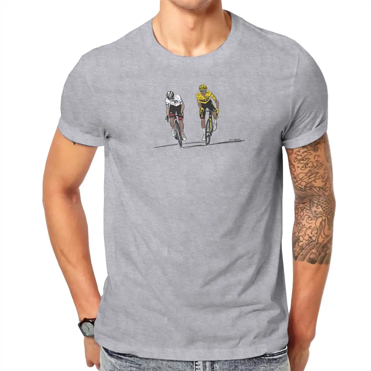 Camicia grafica classica da ciclista