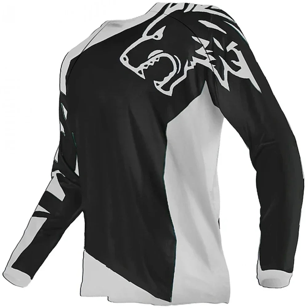 Men’s Downhill Long Sleeved Bicycle Jersey