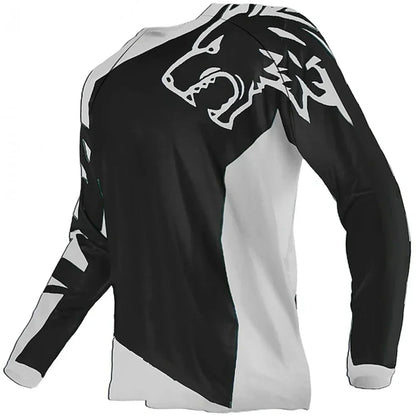 Men’s Downhill Long Sleeved Bicycle Jersey