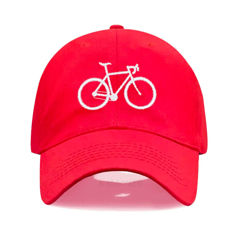 Fahrrad-Baseballmütze aus Baumwolle