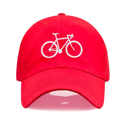 Fahrrad-Baseballmütze aus Baumwolle