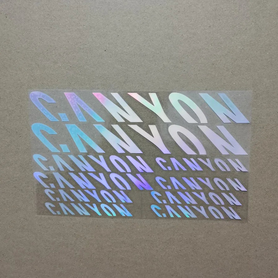 Bicycle Sticker Canyon 