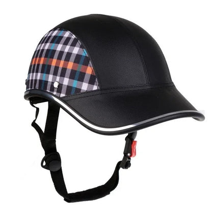 Classic Baseball Cap Style Half-Helmet